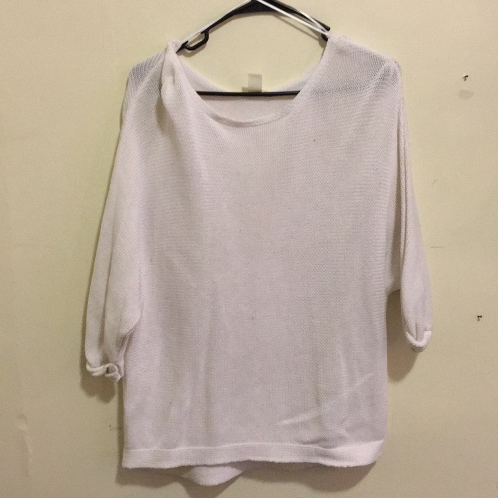 White sweater